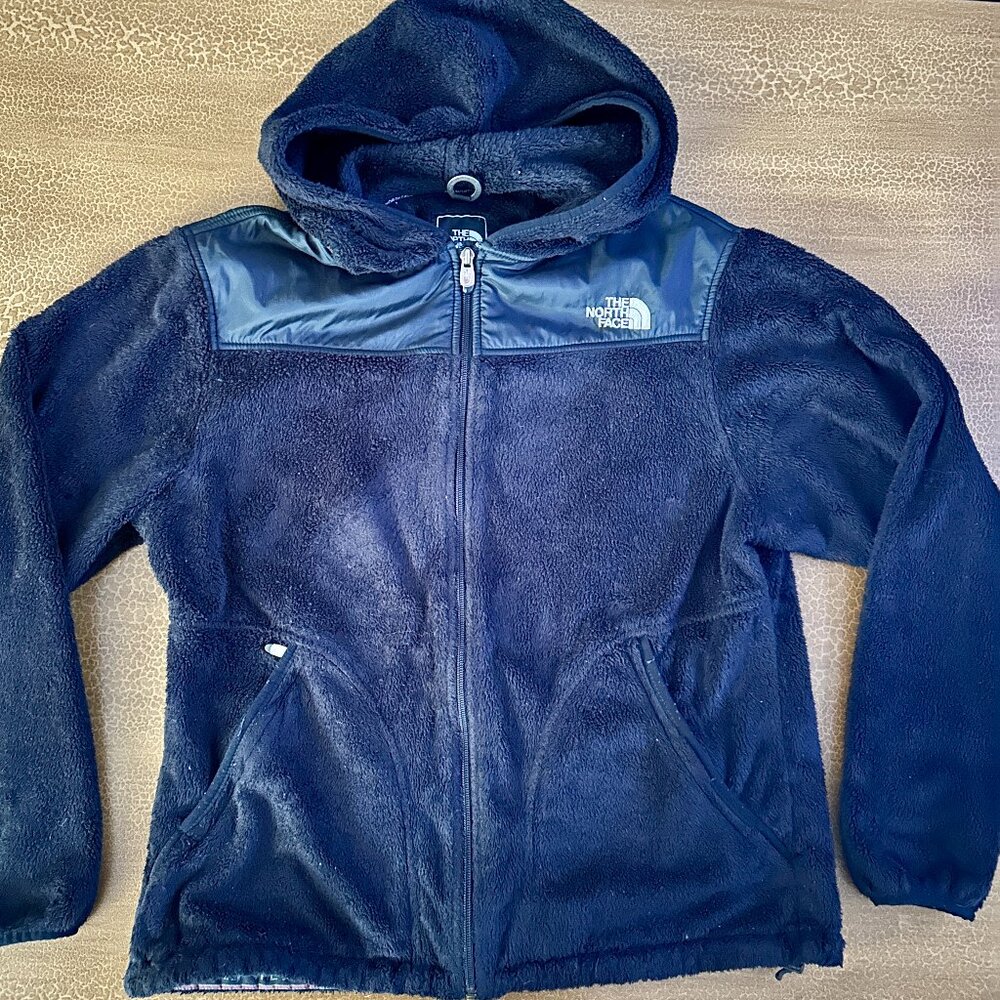 The North Face Full Zip Jacket - Black Fleece Size XL